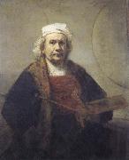Rembrandt Peale Self-portrait oil on canvas